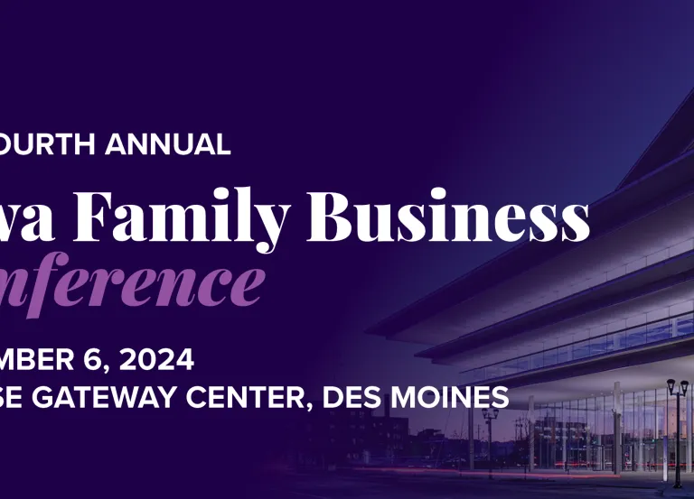 Iowa Family Business Conference registration is open now